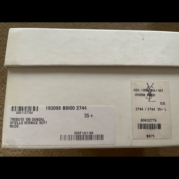 YSL Tribute Sandals YSL Tribute Sandals - Picture 5 of 6